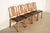 Henredon Style Mid-Century Hollywood Regency Carved Walnut and Cane Dining Chairs, Set of Four For Sale - Image 16 of 16