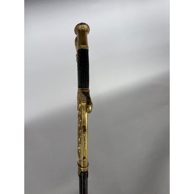 Gold Naval officer's sword, Prairial model, Year XII, Empire, 19th century For Sale - Image 8 of 12