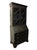 Contemporary Ethan Allen Newport Collection Contemporary Asian Inspired Black 41" Secretary Desk W. Bookcase Hutch Top 34-9408 For Sale - Image 3 of 17