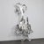 Petra Hartman, Iris in a Vase Standing Sculpture, 2002, Stainless Steel For Sale - Image 11 of 11