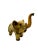 Vintage Crushed Oyster Shell Elephant Figurine For Sale - Image 10 of 11