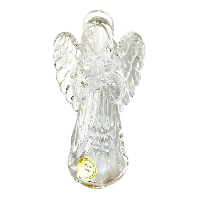 Princess House Crystal Standing Angel Nativity Figurine Chairish