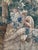 Textile 18th Century Aubusson Rest in the Forest Tapestry For Sale - Image 7 of 18