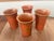 1970s Vintage Set of 4 Ceramic Tumblers For Sale - Image 5 of 12