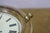 1911 Antique English Smiths Enfield Brass Nautical Maritime 8 Day Ships Clock 6" For Sale - Image 10 of 13
