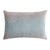 A serene study in restraint, this pillow marries the soft aquamarine of robin's egg with warm woodgrain undertones,...
