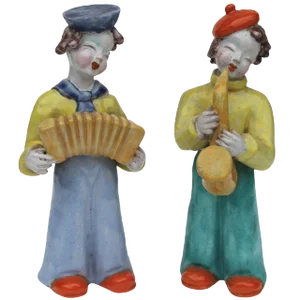 Secessionist Figures by Hungarian Maria Rahmer