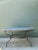 Metal Vintage Monumental Solid Granite Top Dining Table For Sale - Image 7 of 12