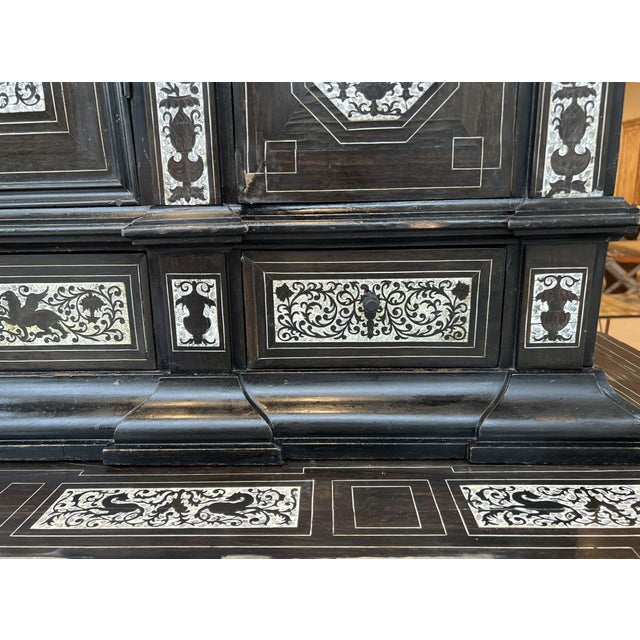 19th Century Italian Cabinet With Bone Inlay For Sale - Image 12 of 12