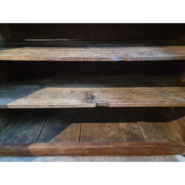 Antique 18th Century French Oak Cabinet from Auvergne For Sale - Image 12 of 18