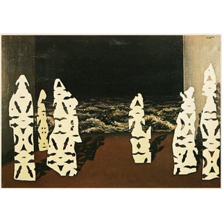 1972 After Rene Magritte "The Regalia of the Storm", First Edition Lithograph For Sale