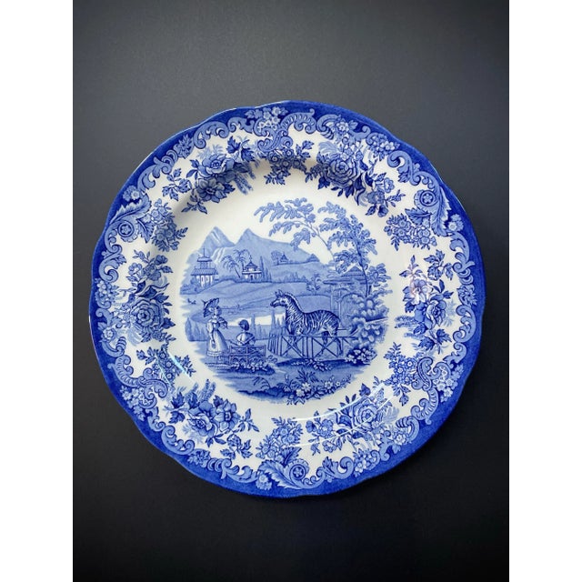 Spode England Blue Room Collection Zoological Society Blue & White ...