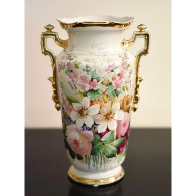 Painted Ceramic Vases, Set of 2 For Sale - Image 11 of 12