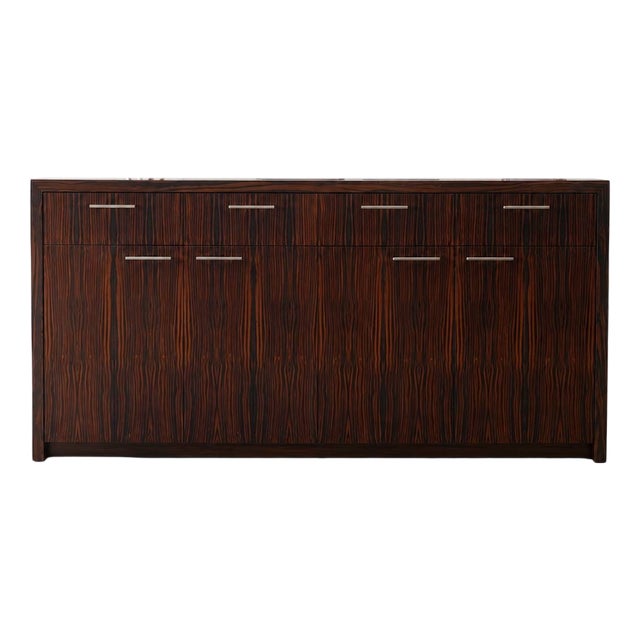 Vintage Sideboard with High-Quality Makassar Veneer, 1990s For Sale