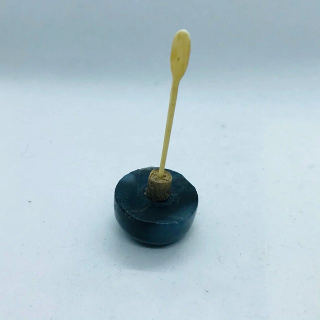 Vintage Black Stone Snuff Bottle For Sale - Image 10 of 12