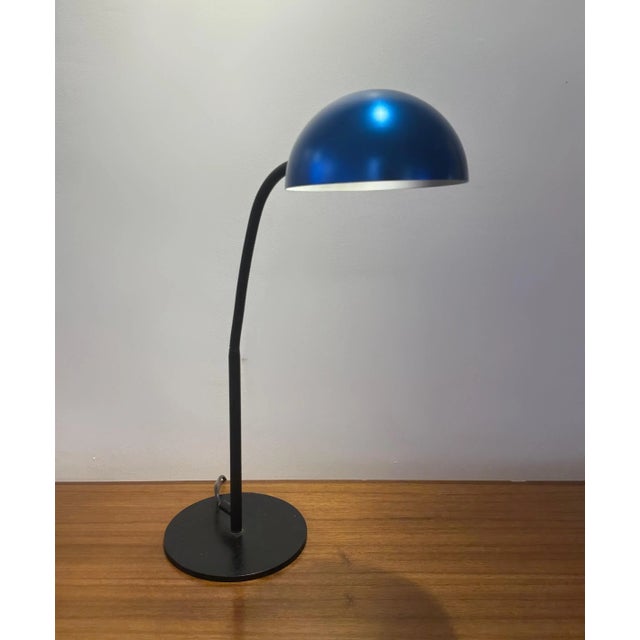 Postmodern Adjustable Blue Desk Lamp by Conran for Habitat, 1983 For Sale - Image 10 of 10