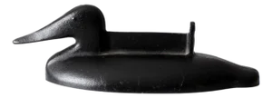 Antique Cast Iron Duck Boot Scraper