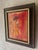 1960s Vintage Spanish Modernist Matador Portrait Painting Signed Pz For Sale - Image 4 of 6