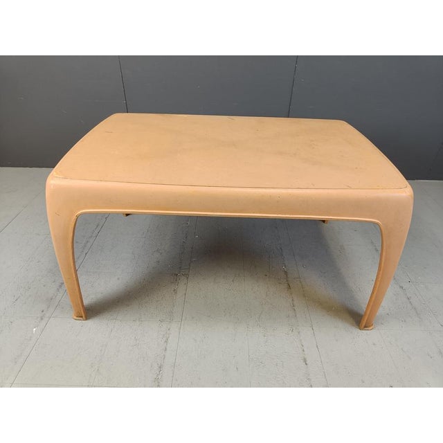 German Dining Set with Fiberglass by Preben Fabricius for Interplast, 1970s, Set of 5 For Sale - Image 6 of 14