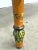 Late 20th Century Elegant Sheraton Style Painted Floral Cane Settee With Neoclassical Detailing For Sale - Image 11 of 14