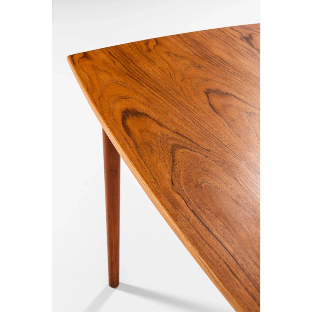 Danish Dining Table in the Style of Finn Juhl, 1950s For Sale - Image 11 of 12