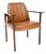 Vintage Leather Armchair by Sven Ivar Dysthe for Dokka, 1960s For Sale