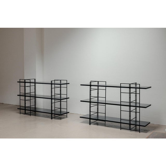 Postmodern Vintage Shelving Units, Germany, 1980s For Sale - Image 3 of 17