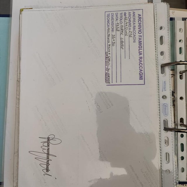 Andrea Raccagni, 1958, Mixed Media For Sale - Image 9 of 10