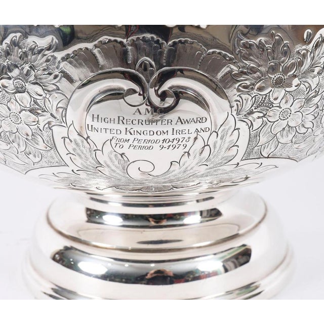 Antique Silver-Plated Copper Wine Cooler by Barker Ellis, 20th Century For Sale - Image 10 of 13