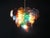 Italian Multicolored Glass Disk Chandelier, 1980s For Sale - Image 18 of 18