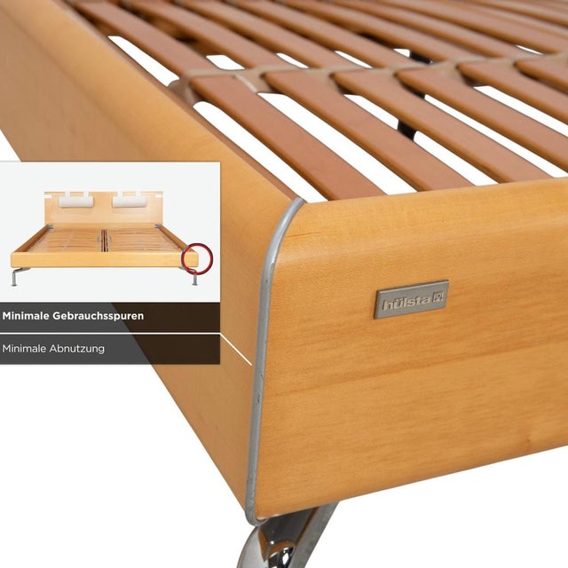 Wooden Bed with Lighting and Electric Function from Hülsta For Sale - Image 13 of 18