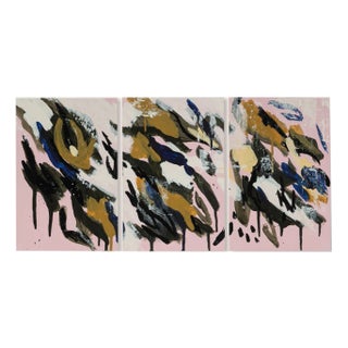 Karlijne G., Acrylic on Canvas, Set of 3 For Sale