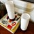Mid-Century Modern Mid Century Teak and Glass Table Lamps - Set of 2 For Sale - Image 3 of 14