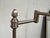 Transitional Brushed Nickel Swing Arm Floor Lamps, Pair For Sale - Image 9 of 12