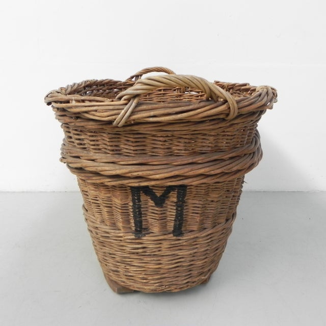 Large Laundry Basket, 1950s For Sale - Image 8 of 18