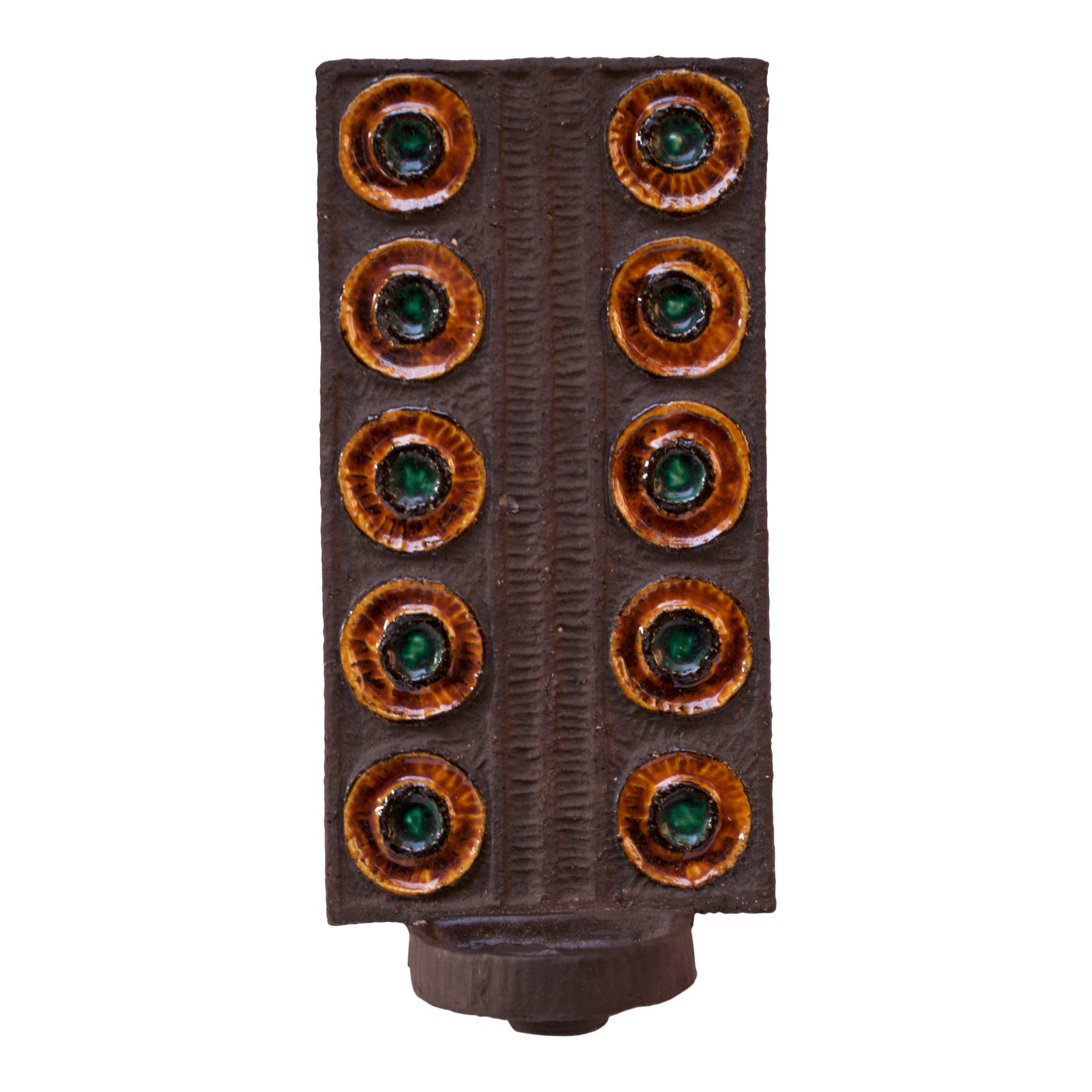 Danish Modern Ceramic Wall Sconce Candle Holder Chairish