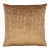 Schumacher Lisboa Velvet 22" Pillow In Gold For Sale