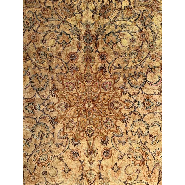 Turkish Antique Turkish Rug 9.10x7.1 For Sale - Image 3 of 5