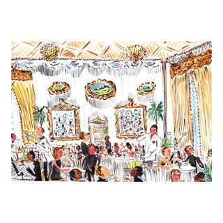The Spring Luncheon Print by Pauline de Roussy de Sales For Sale