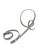 David Elijah Herschler Chrome Freestanding Ribbon Twist Modern Art Sculpture For Sale - Image 14 of 17