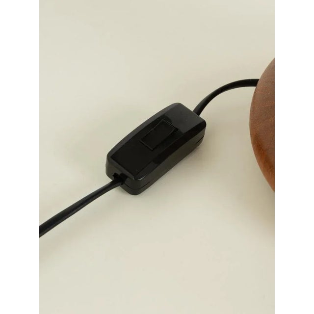 Brown Vintage Table Lamp, 1960s For Sale - Image 8 of 9