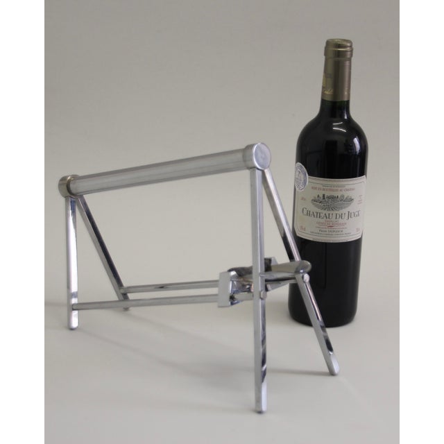Modernistic Bottle Holder by Jacques Adnet, 1930s For Sale - Image 11 of 18