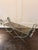 Mid 20th Century Italian Gilt Metal Rope & Tassel Bench For Sale - Image 4 of 11