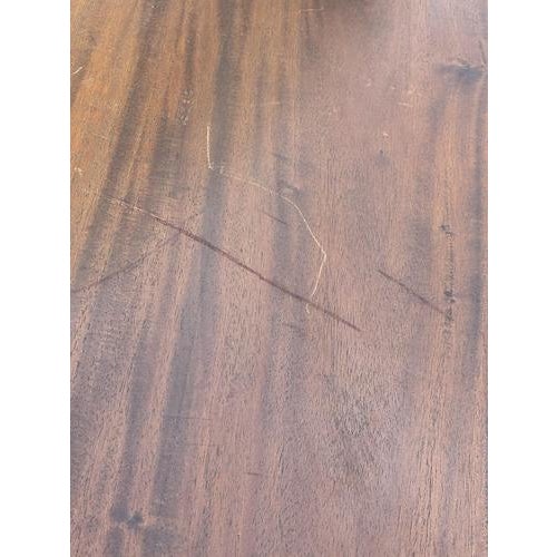 Brown Console Table with Drawer For Sale - Image 8 of 13