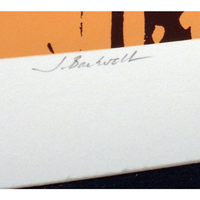 Paper 1980s Jim Boutwell "Hinterlands I, II, III" Triptych Signed and Numbered Art Serigraphs - Set of 3 For Sale - Image 7 of 10