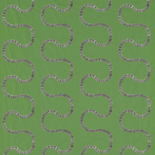 Harlequin Michi Fabric in Forest/Black Earth/First Light For Sale