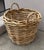 Large natural wooden laundry basket. This basket is made from bent wood and is a strong ans sturdy piece.