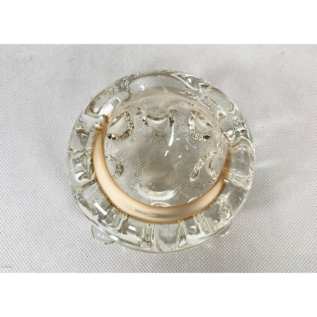 1960s Art Glass Bowl by Josef Hospodka for Chribska Sklarna, 1960s For Sale - Image 5 of 7