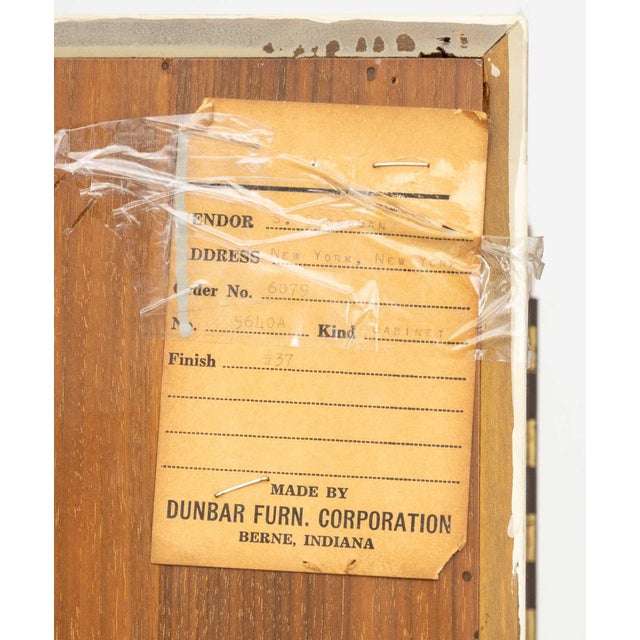 Brown Dunbar Furniture Corp. Walnut Two-Door Wardrobe For Sale - Image 8 of 8