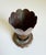 Vintage Scalloped Copper Bud Vase For Sale In Sacramento - Image 6 of 8